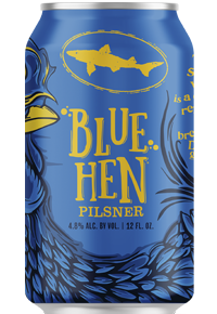Blue Hen Pilsner Can