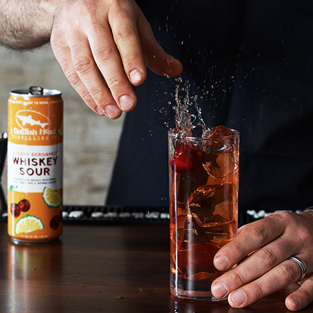 Cherry Bergamot Whiskey Sour Cherry Bergamot Whiskey Sour