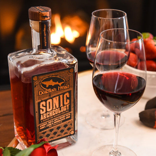 Sonic Archeology & Red Wine cocktail Sonic Archeology & Red Wine cocktail