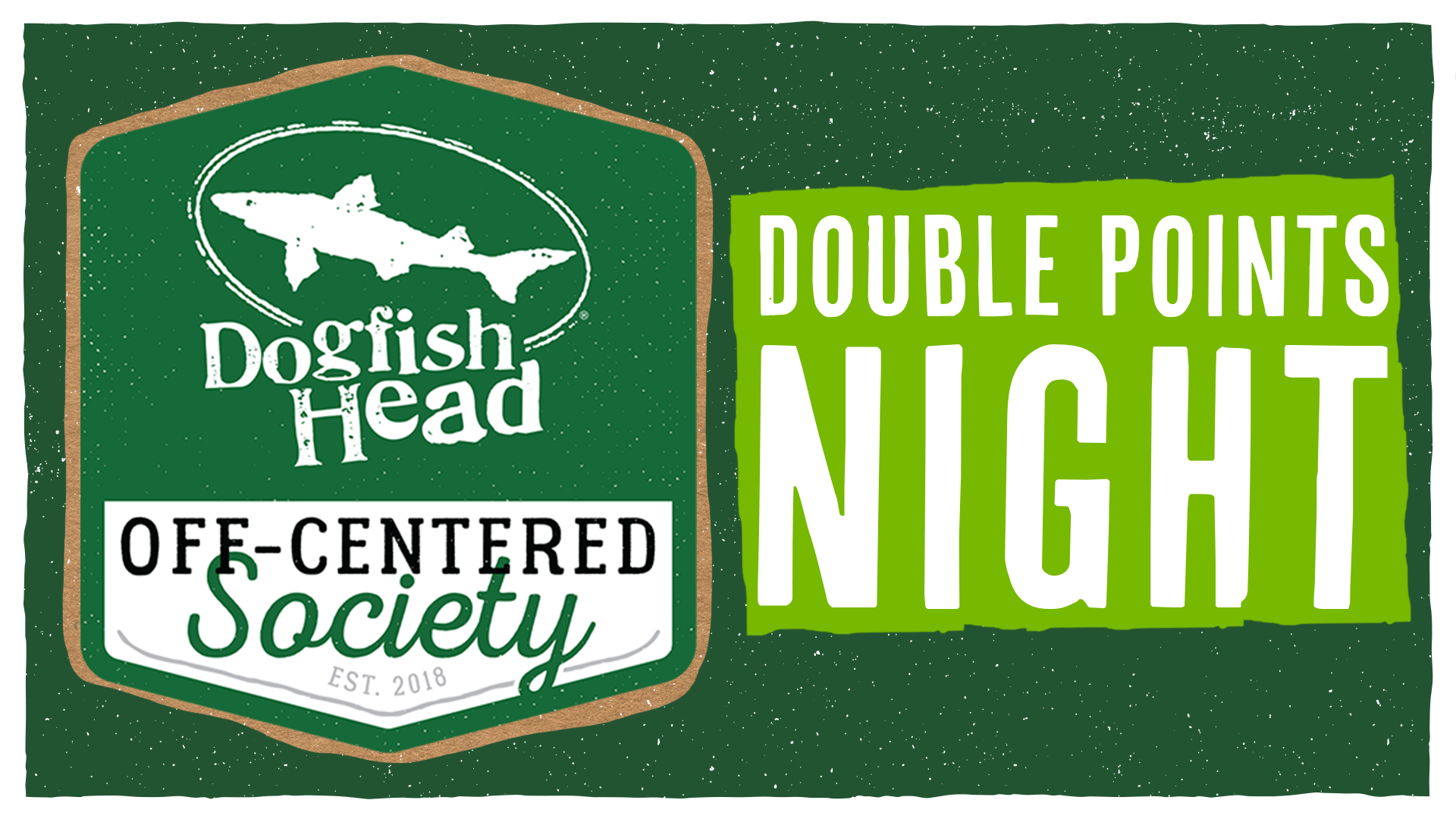 Double Points Night Double Points Night