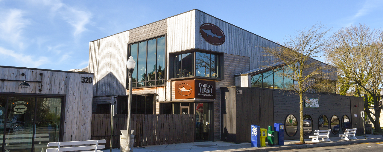 Dogfish Head Brewings & Eats Exterior Dogfish Head Brewings & Eats Exterior