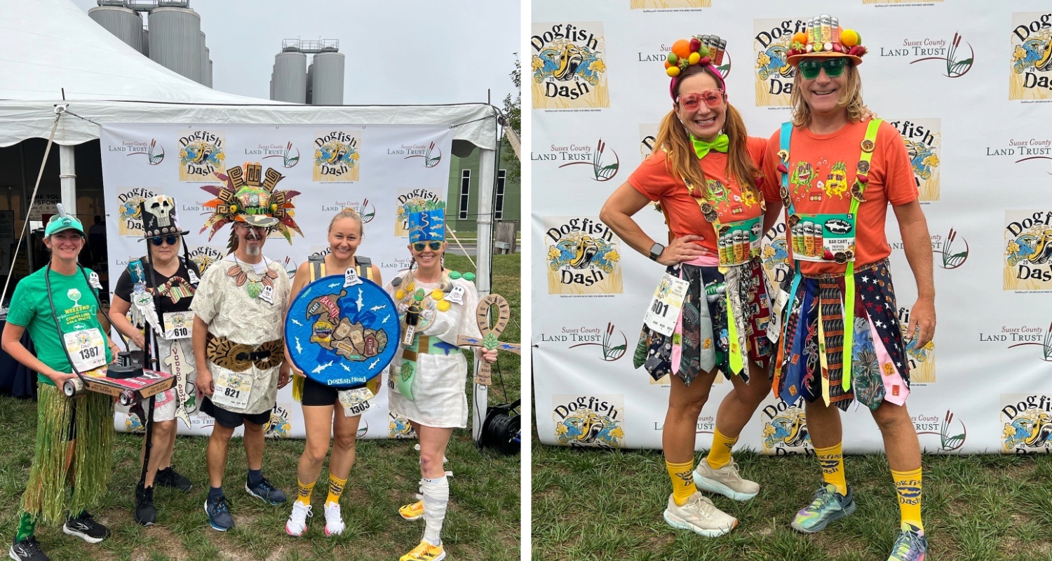 Dogfish Dash Recycled Costume Contest entries