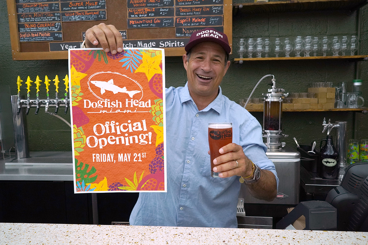 Sam Calagione Dogfish Head Miam Opening Poster