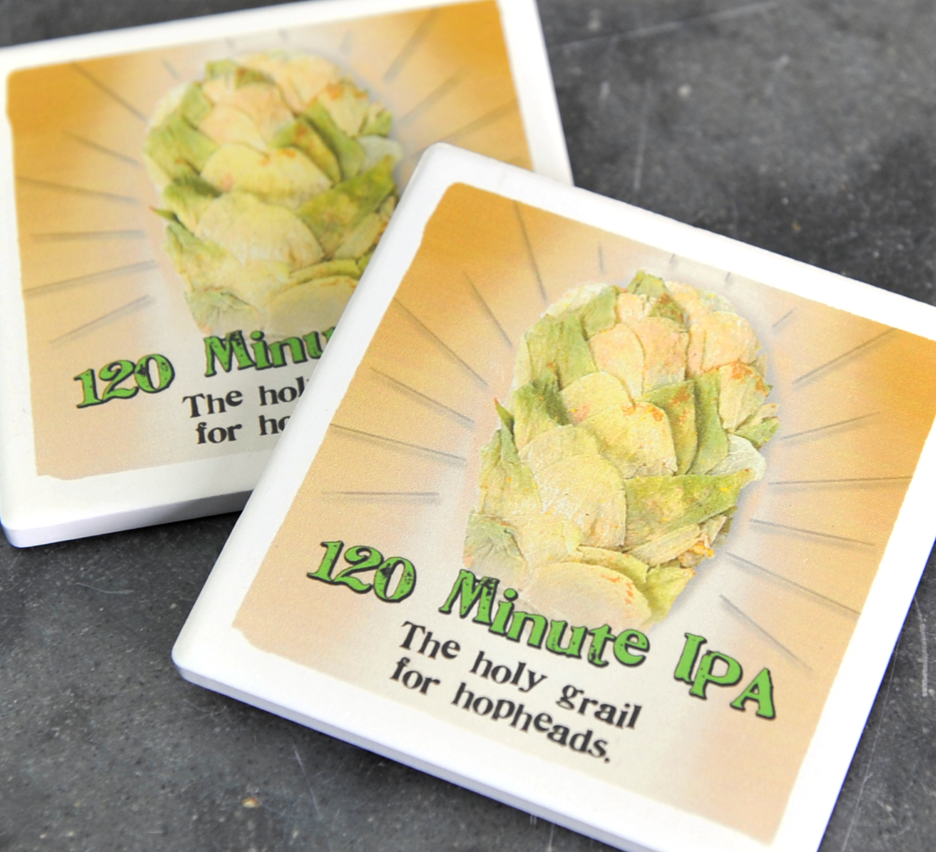 120 Minute IPA coaster 120 Minute IPA coaster
