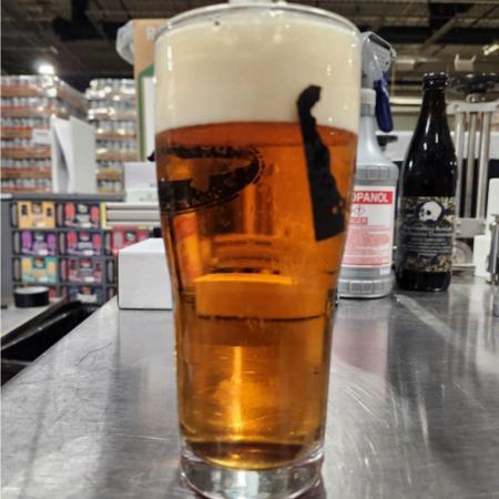 Dogfish Head beer The Legendary Profile in a pint glass
