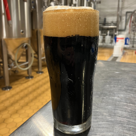 Dogfish Head beer The Sheriff in a pint glass