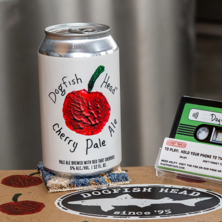 Dogfish Head Cherry Pale Ale 12 oz can 