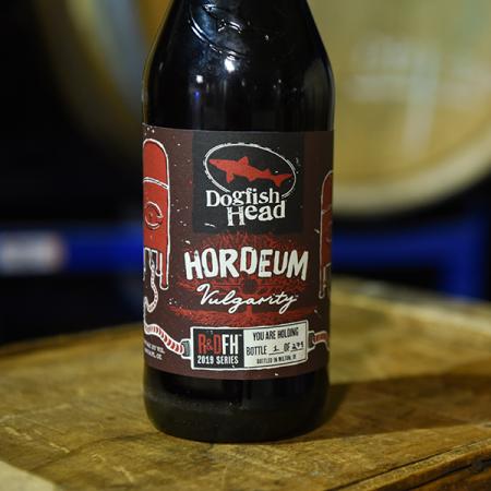 Dogfish Head Hordeum Vulgarity Barleywine bottle