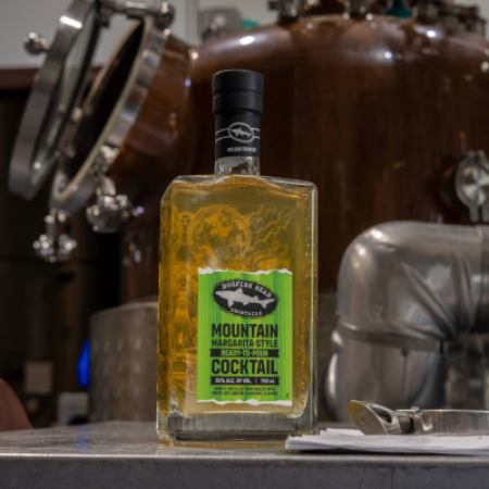 Mountain Margarita in a distillery