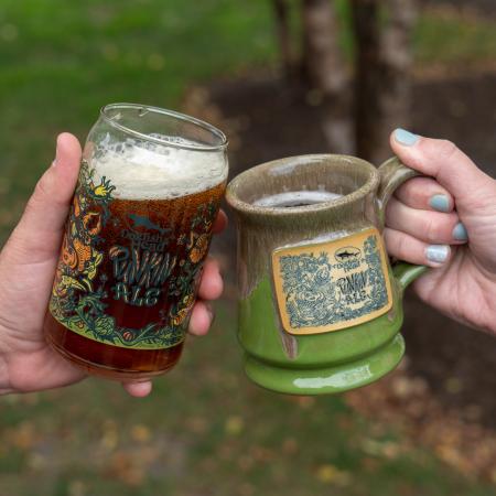 mug and can glass