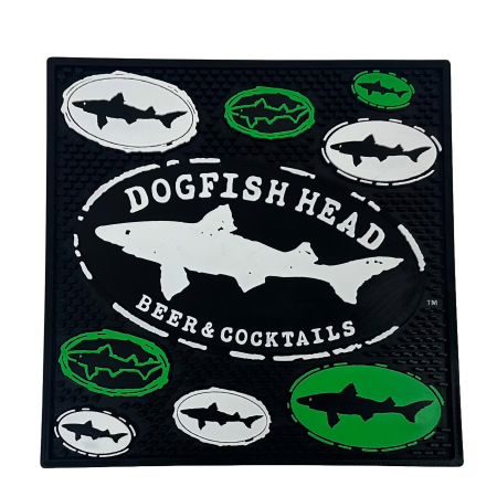 Green Logo Service Bar Mat