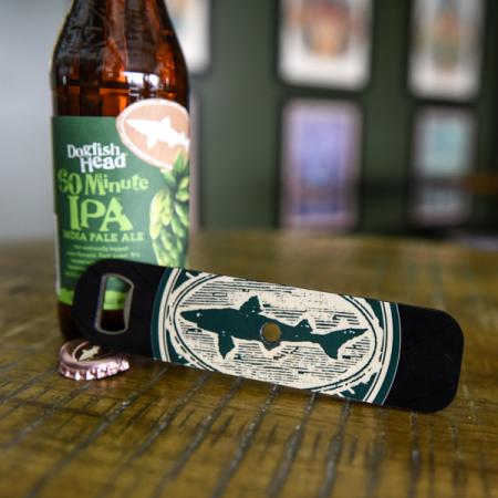 DOGFISH HEAD BREWERY official Shark Heavy Duty BOTTLE OPENER craft beer 6.5” 