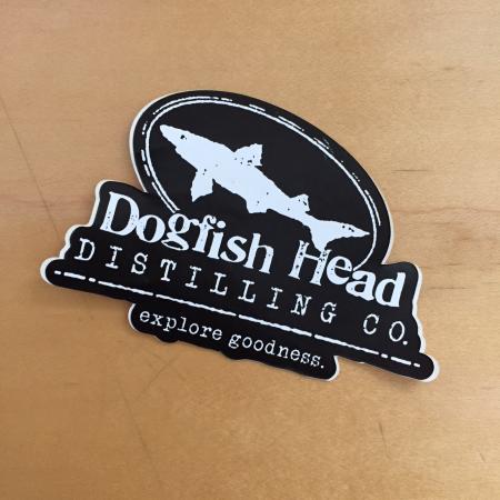 DOGFISH HEAD Living Beers tap STICKER decal craft beer dog fish brewing brewery 