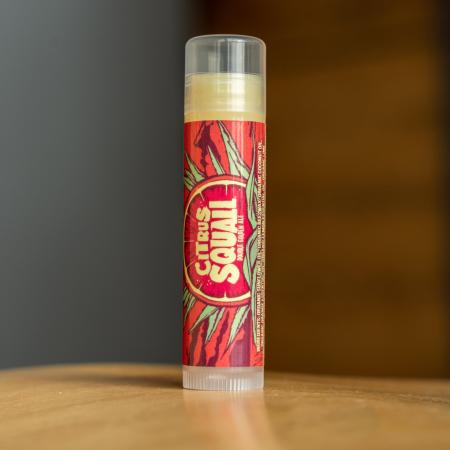 Hydrating Lip Balm with organic sunflower oil, coconut oil and beeswax.