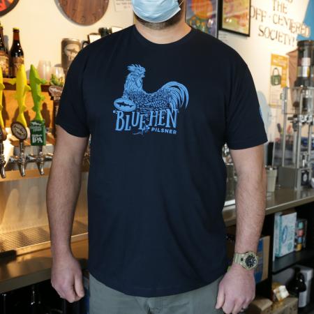 Mens Blue Hen tee