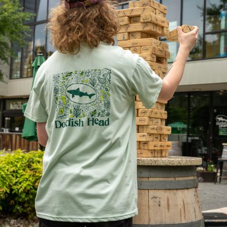 Mint Dye Sub Pocket Tee