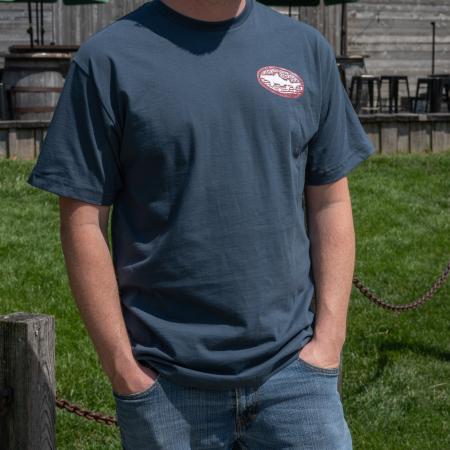 Navy Stars and Stripes Tee Front