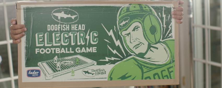 Dogfish Head and Tudor Electric Football Game