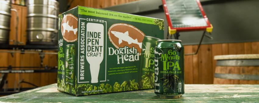 60 Minute IPA 12-pack featuring Independent Craft Seal