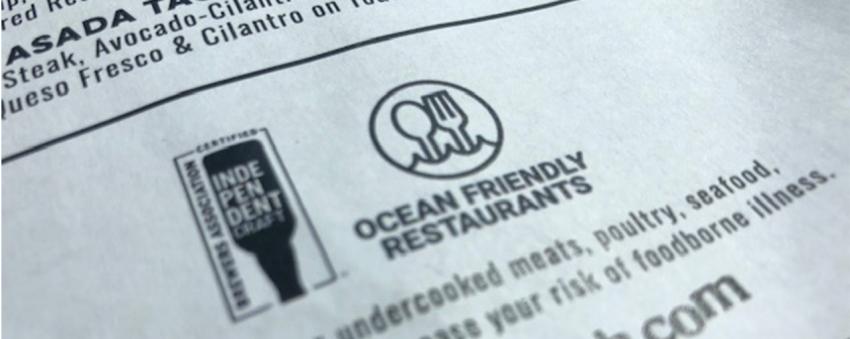 Ocean Friendly Certified restaurants