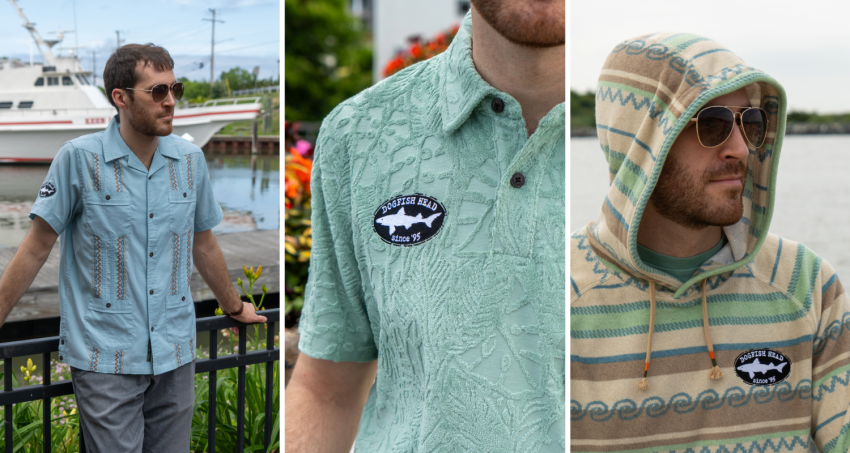 Dogfish Head x Howler Bros merch