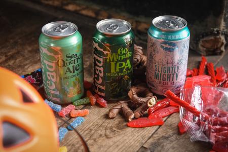 SeaQuench Ale, 60 Minute and Slightly Mighty with candy