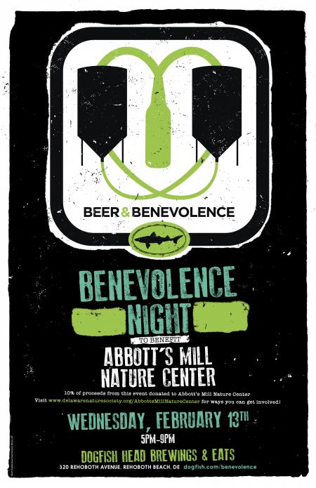 Beer & Benevolence Night to benefit Abbott’s Mill Nature Center Beer & Benevolence Night to benefit Abbott’s Mill Nature Center