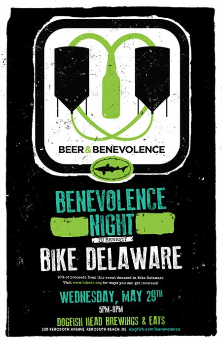 Beer & Benevolence Night to benefit Bike Delaware Beer & Benevolence Night to benefit Bike Delaware