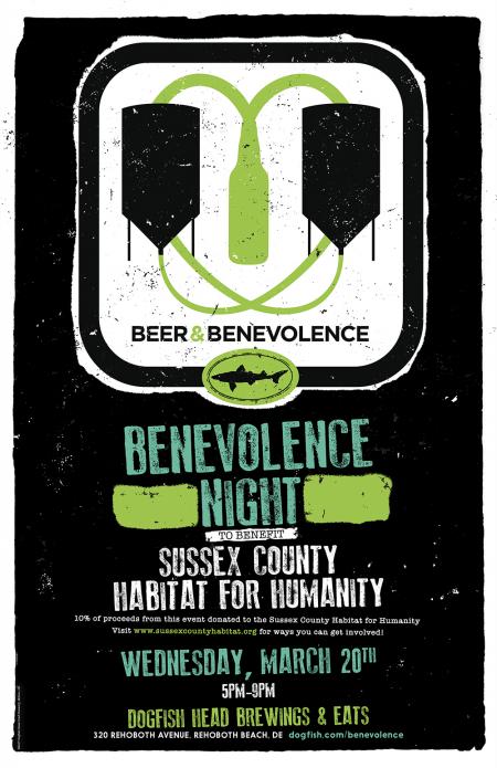 Beer & Benevolence Night to benefit Sussex County Habitat for Humanity Beer & Benevolence Night to benefit Sussex County Habitat for Humanity