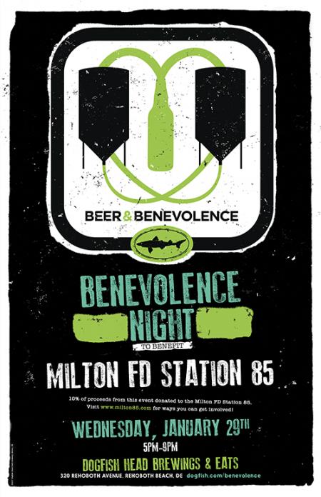 Beer & Benevolence Night to benefit Milton Fire Dept. Station 85 Beer & Benevolence Night to benefit Milton Fire Dept. Station 85