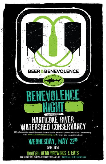 Beer & Benevolence Night to benefit the Nanticoke River Watershed Conservancy Beer & Benevolence Night to benefit the Nanticoke River Watershed Conservancy