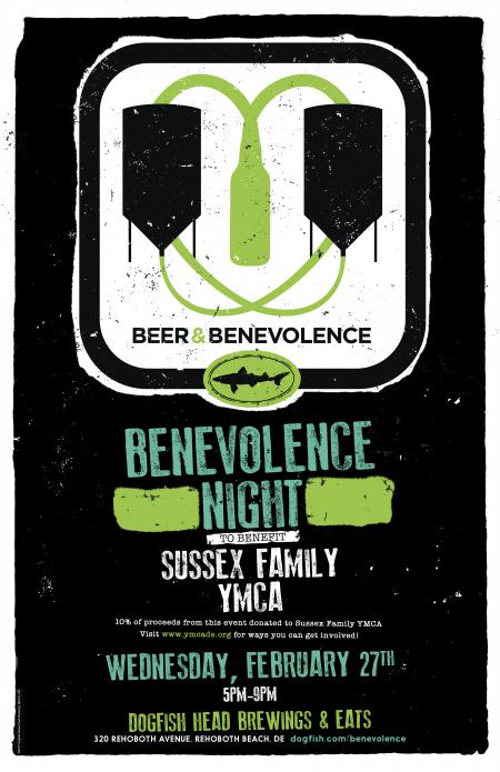 Beer & Benevolence Night to benefit Sussex Family YMCA Beer & Benevolence Night to benefit Sussex Family YMCA