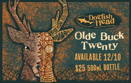 Old Fashioned Buck Twenty ARTWORK with a deer and event copy