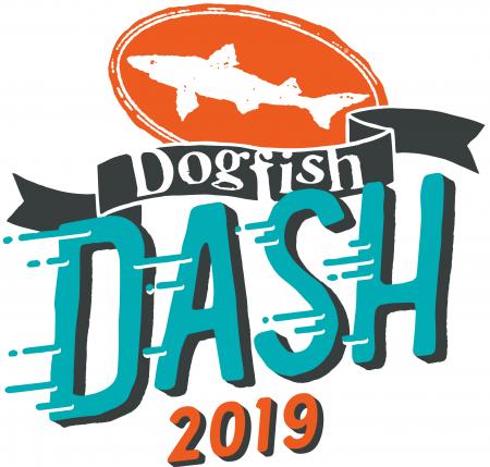 2019 Dogfish Dash logo