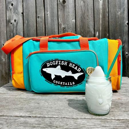 Dogfish Head cocktails cooler duffle bag and SeaQuench Slushy
