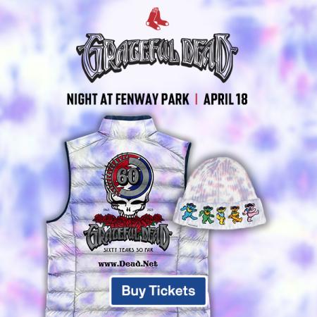 Grateful Dead Night at Fenway Park on Apr. 18