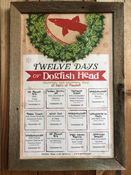 Twelve Days of Dogfish Head Twelve Days of Dogfish Head