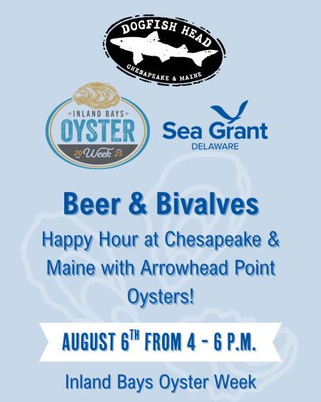 Photo of C&M Beer & Bivalves week for Inland Bays Oyster Week