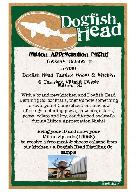 Milton Appreciation Night Milton Appreciation Night