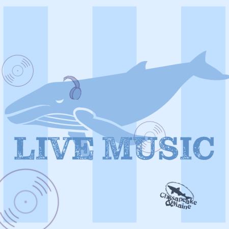 whale drawing with live music on it