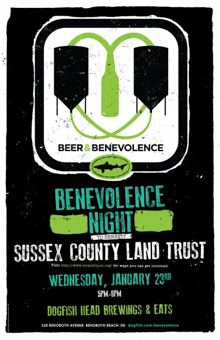 Beer & Benevolence Night to benefit Sussex County Land Trust Beer & Benevolence Night to benefit Sussex County Land Trust