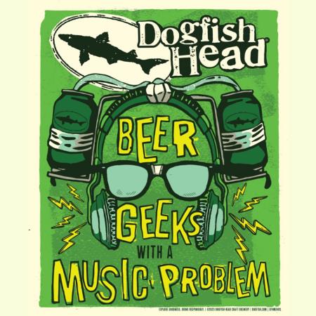 Beer Geeks with a Music Problem artwork featuring glasses and headphones