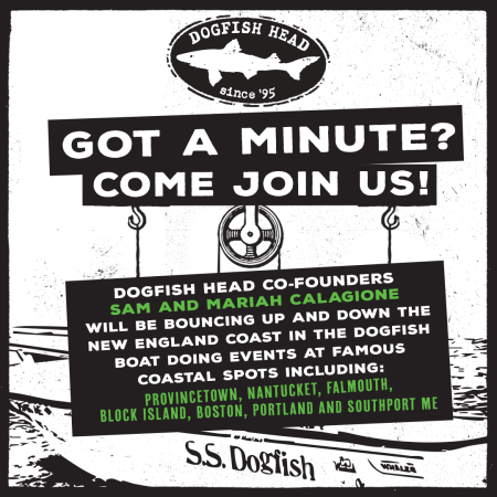 Dogfish Head New England Boat Tour 2025