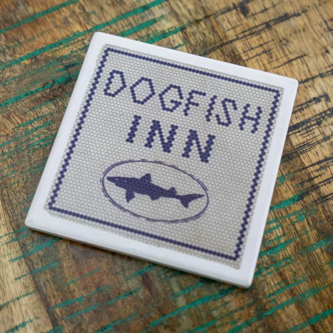 INN Coaster on table.
