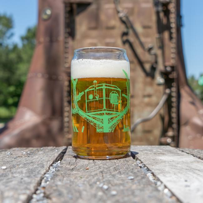 Can Shaped Beer Glass - By Hess Brewing