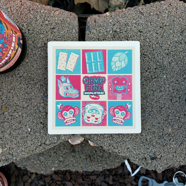 Campfire Amplifier Coaster