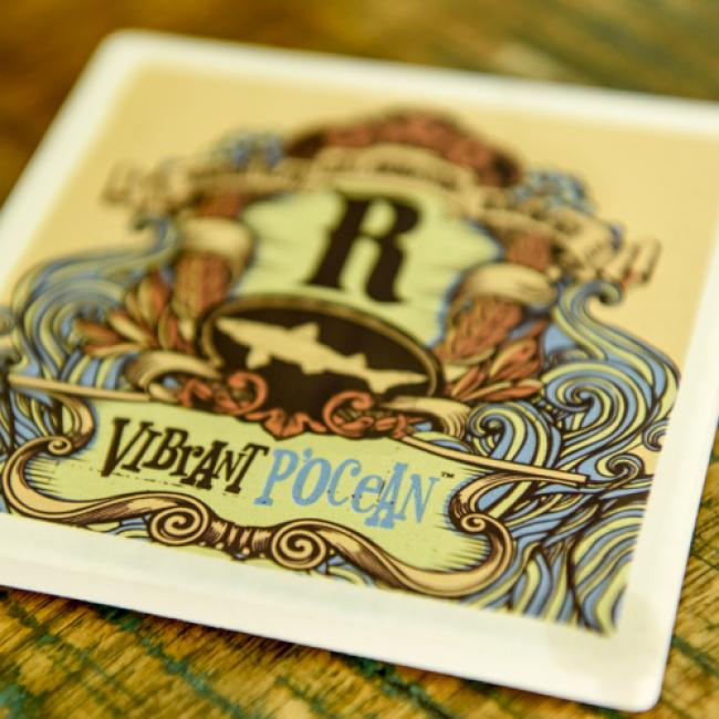 Vibrant P'Ocean Coaster
