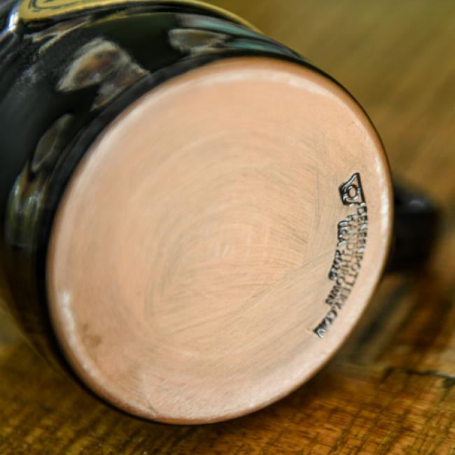 Black Dogfish Stoneware Mug