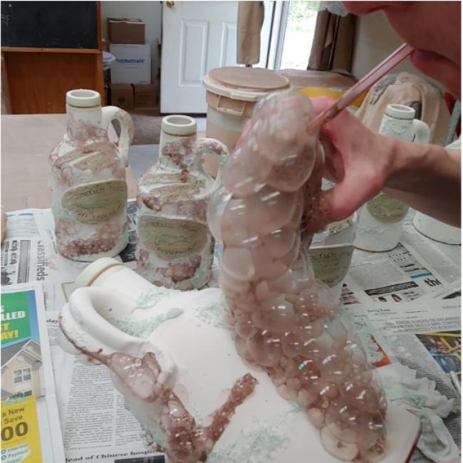 Bubble Glaze Process