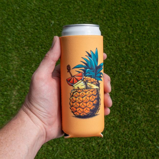 Peach Pineapple Slim Can Cooler